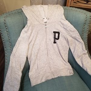 VS Pink Light Grey Sweater